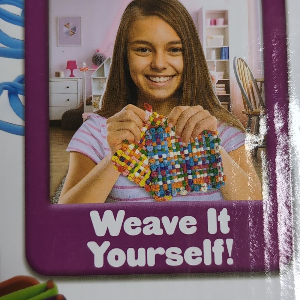 Creative Kids Loopy Loom Colorful Weaving Set, NEW - Picture 3 of 6